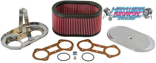 K&N 4" Filter kit