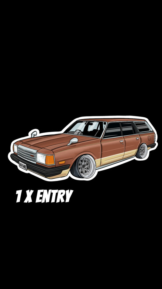 Haywire Rotorsport Luce Wagon Sticker